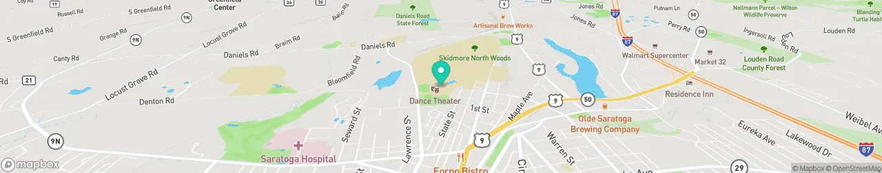 borne de recharge sur la carte