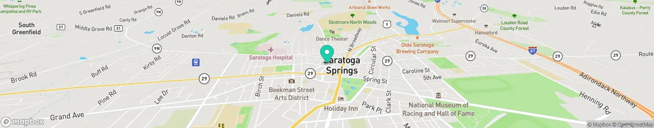 ev charging station on the map