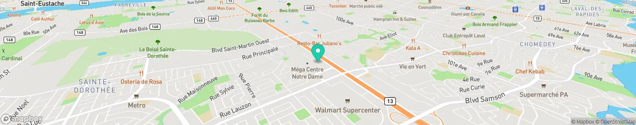 borne de recharge sur la carte