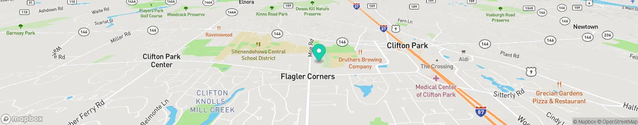 borne de recharge sur la carte