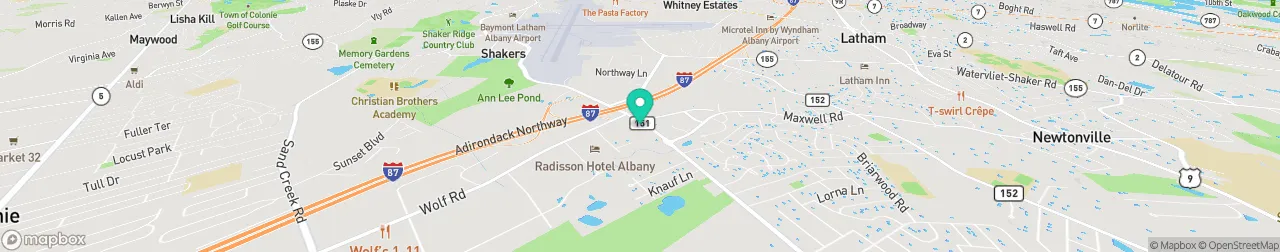 ev charging station on the map