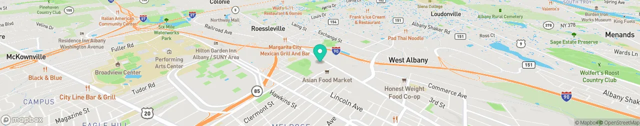 ev charging station on the map