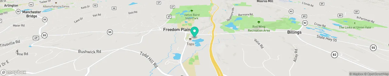 borne de recharge sur la carte