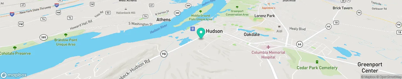 borne de recharge sur la carte