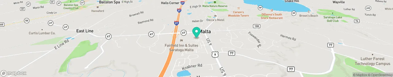 ev charging station on the map