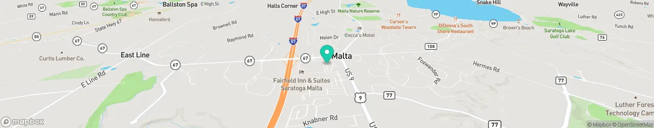 borne de recharge sur la carte