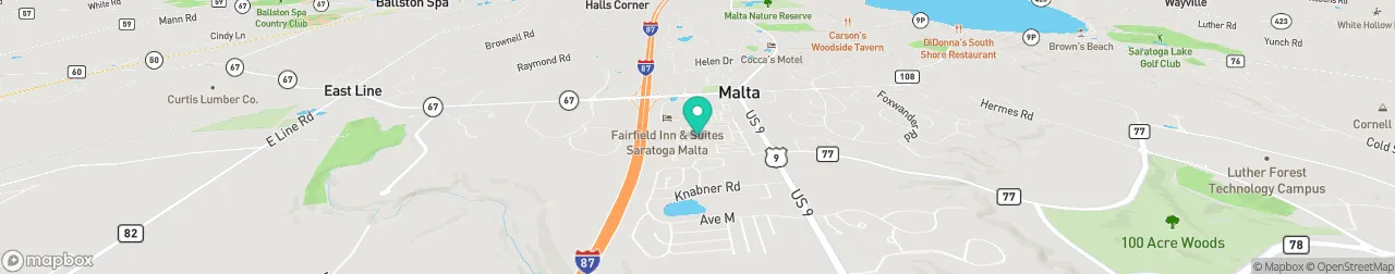 ev charging station on the map