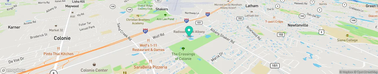 borne de recharge sur la carte