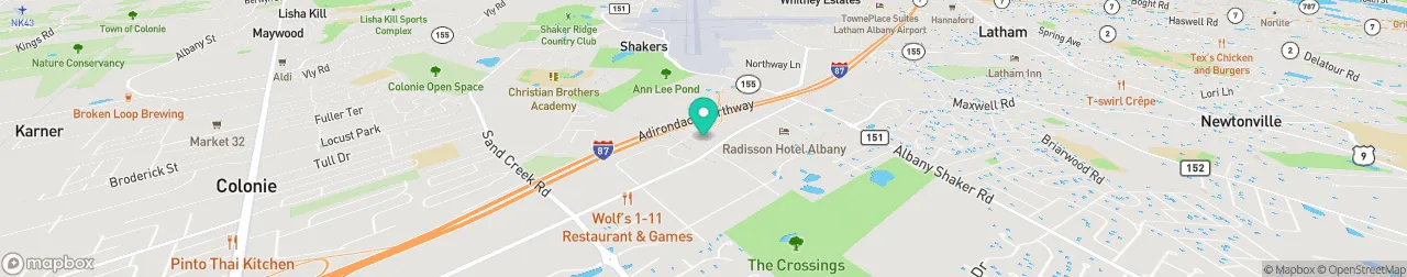 ev charging station on the map