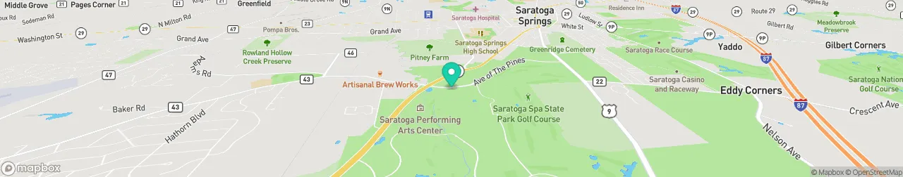 borne de recharge sur la carte