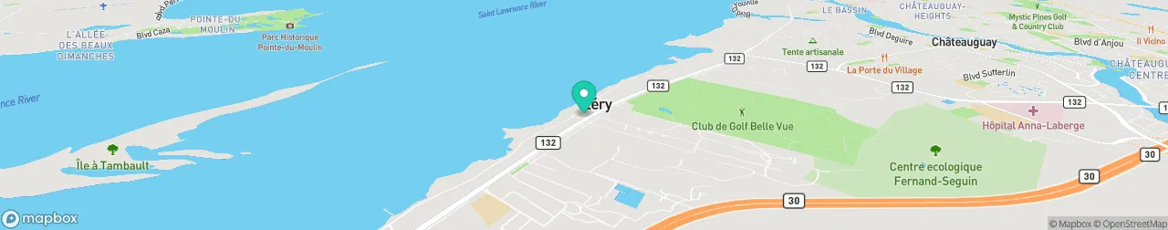 borne de recharge sur la carte