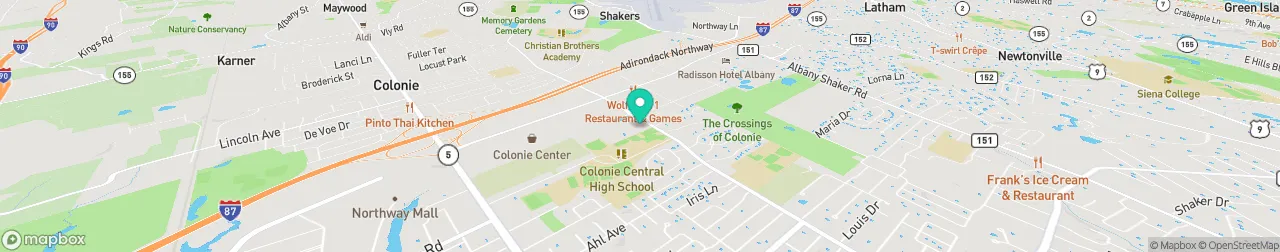 ev charging station on the map