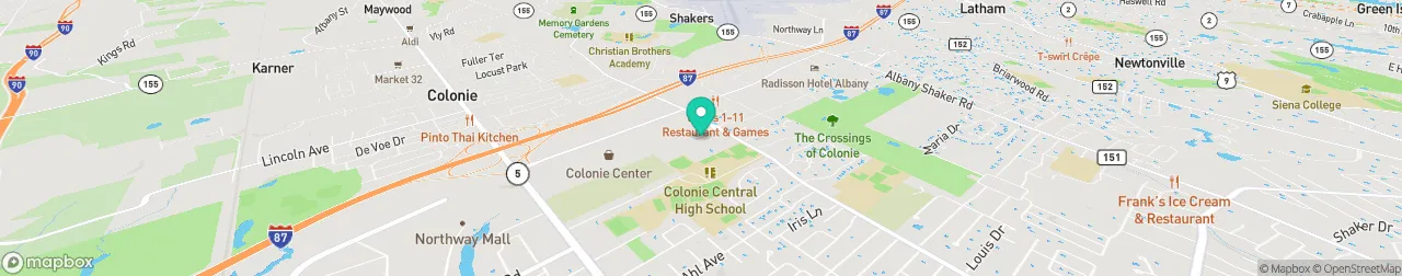 ev charging station on the map