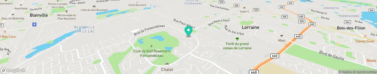 borne de recharge sur la carte