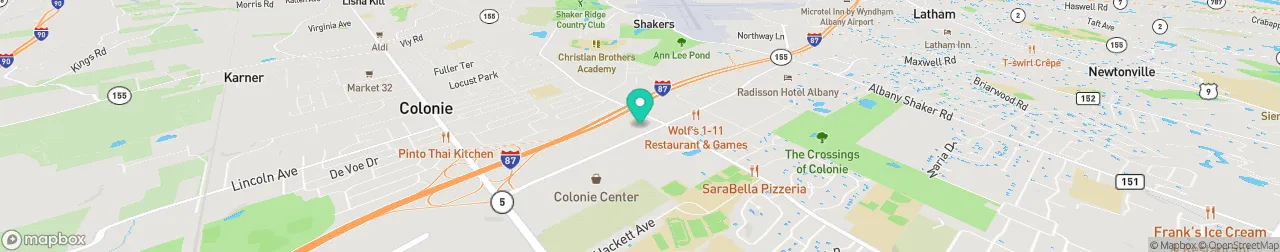 ev charging station on the map