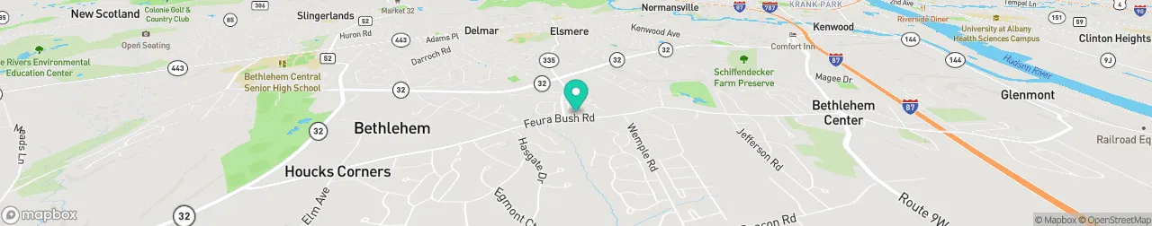 borne de recharge sur la carte