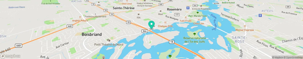 borne de recharge sur la carte