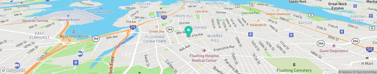 ev charging station on the map