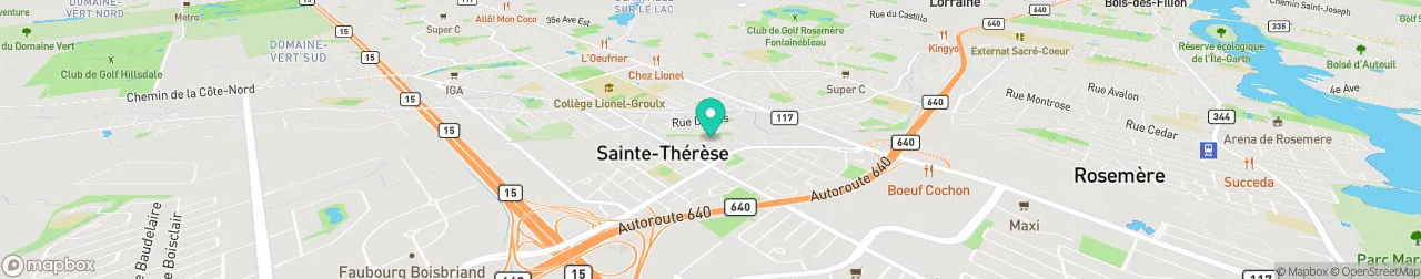 borne de recharge sur la carte