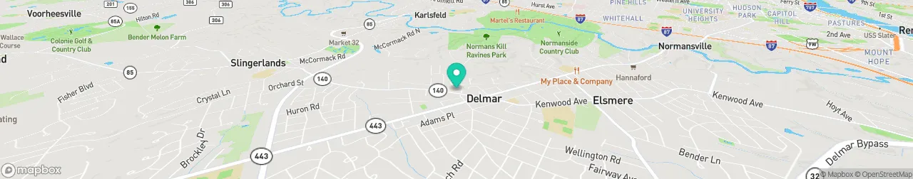 borne de recharge sur la carte