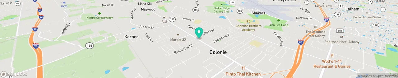 ev charging station on the map