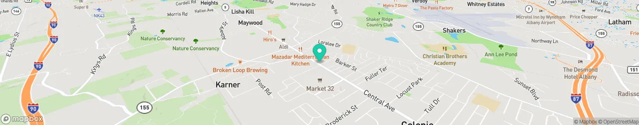 ev charging station on the map