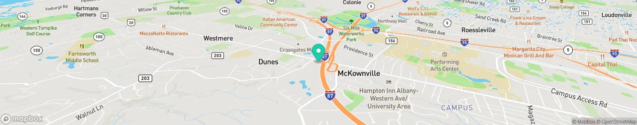 borne de recharge sur la carte