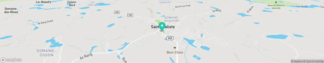 borne de recharge sur la carte