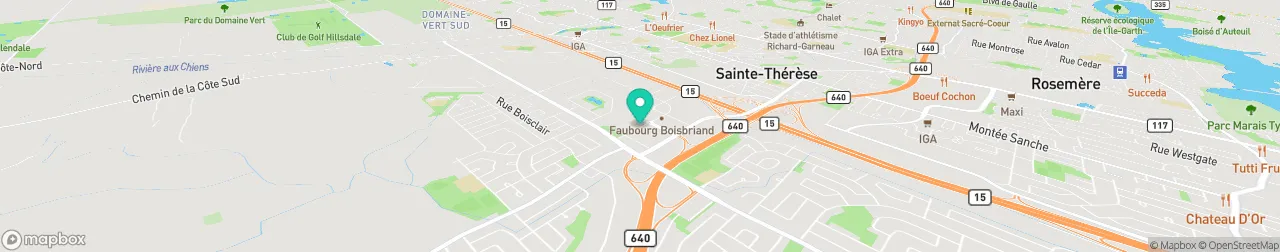 borne de recharge sur la carte