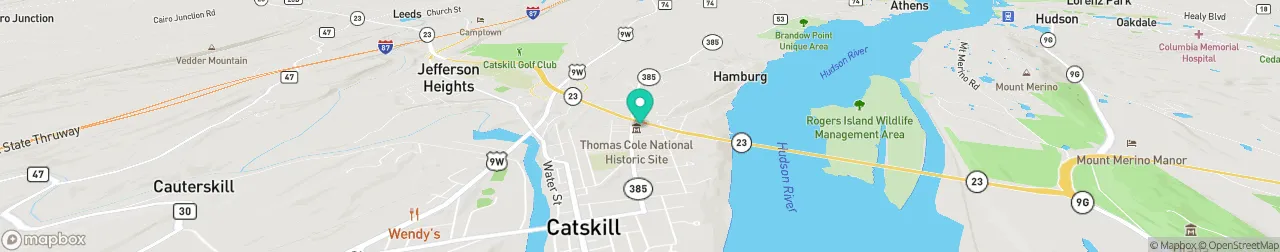 borne de recharge sur la carte