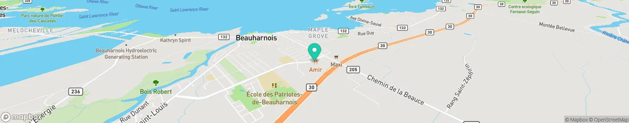 ev charging station on the map