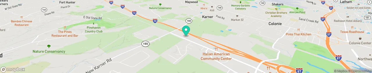 ev charging station on the map