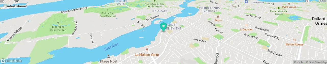 borne de recharge sur la carte