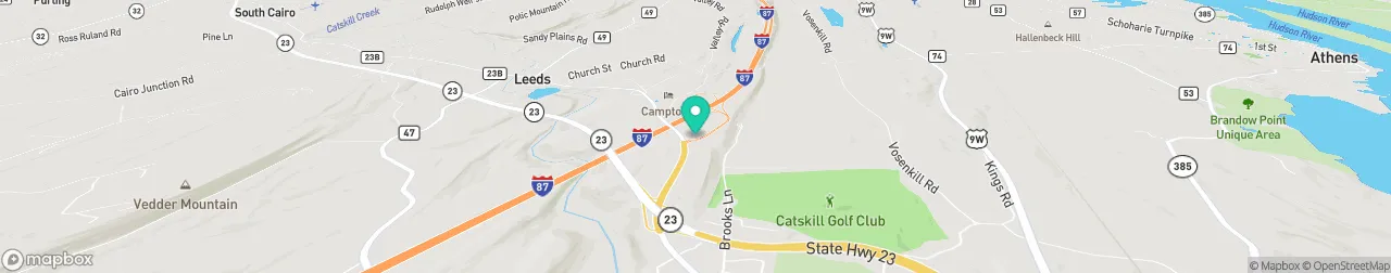 ev charging station on the map