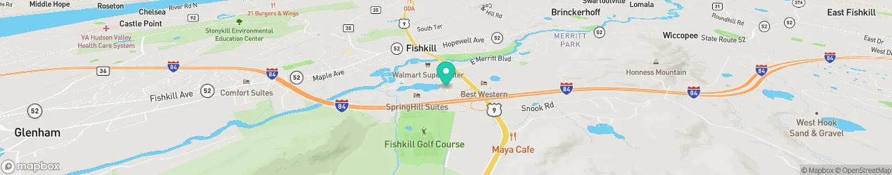 ev charging station on the map