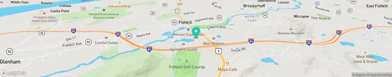 ev charging station on the map