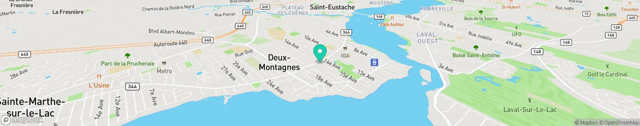 borne de recharge sur la carte