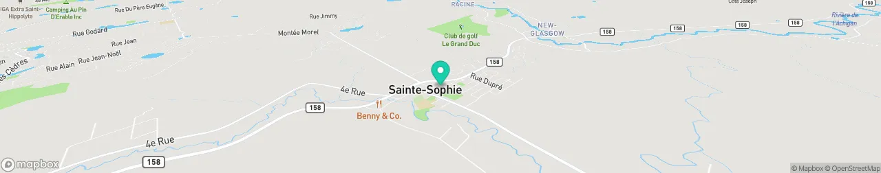 borne de recharge sur la carte