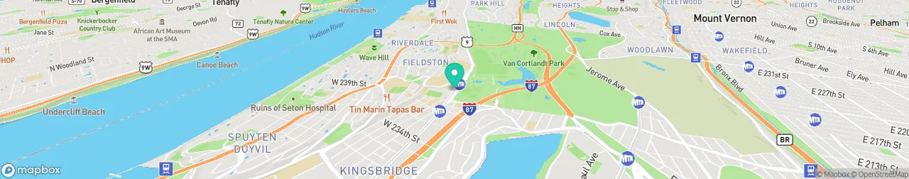 borne de recharge sur la carte