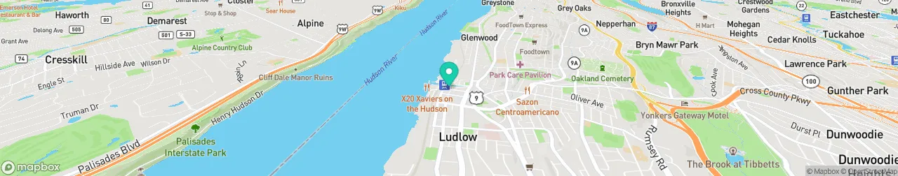 borne de recharge sur la carte