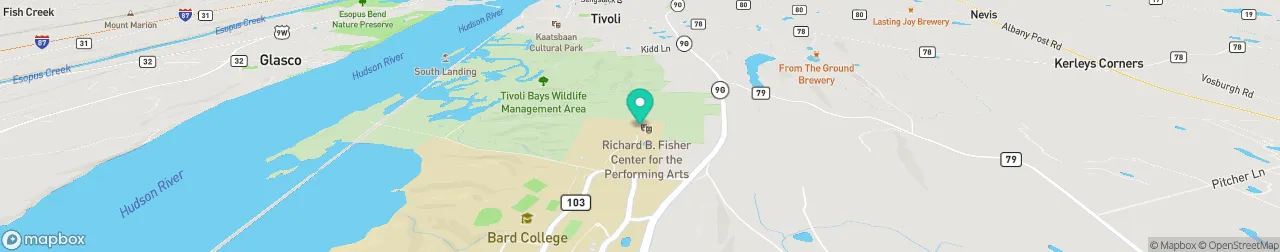 borne de recharge sur la carte