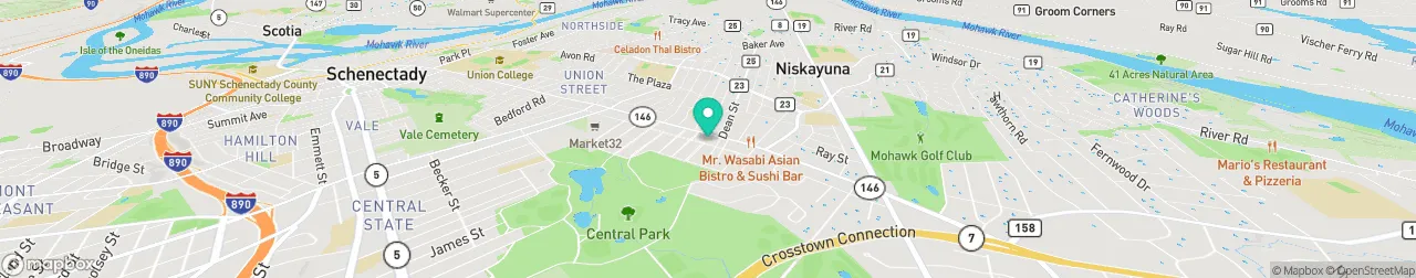 borne de recharge sur la carte