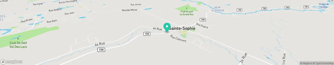 borne de recharge sur la carte