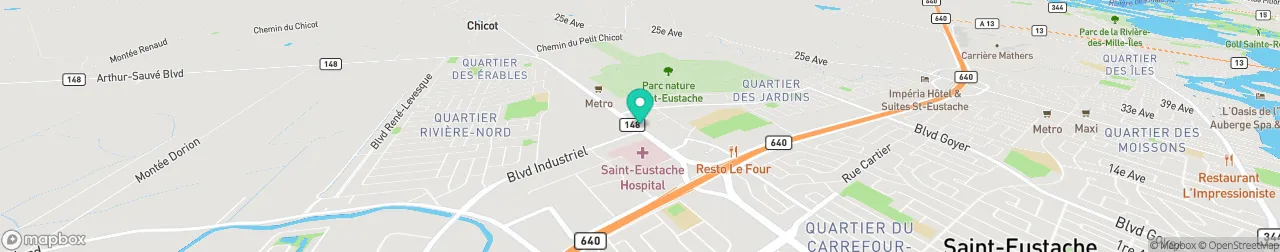 borne de recharge sur la carte