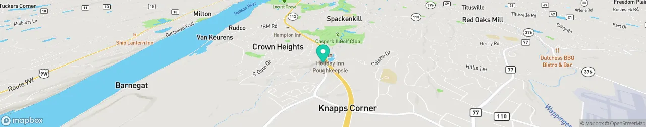 borne de recharge sur la carte