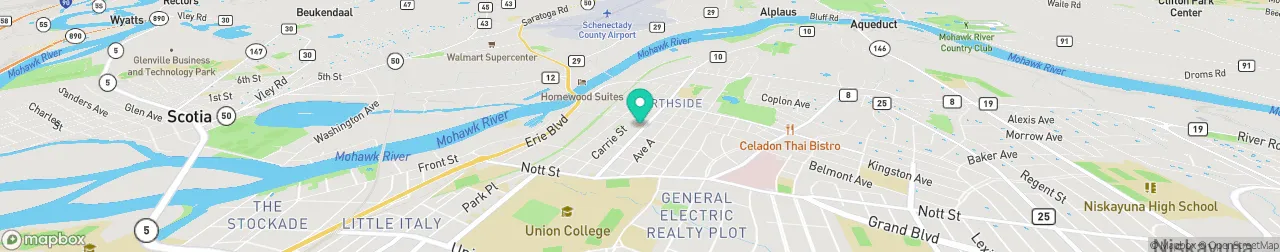 borne de recharge sur la carte