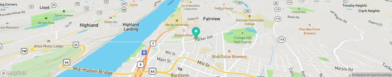 borne de recharge sur la carte