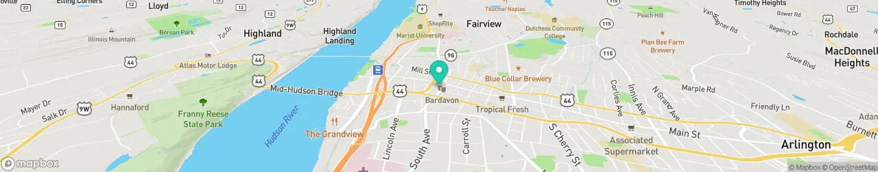 ev charging station on the map