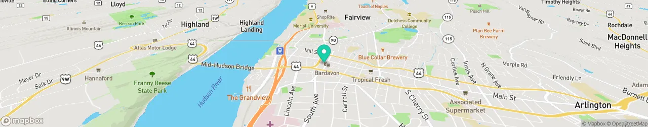 ev charging station on the map