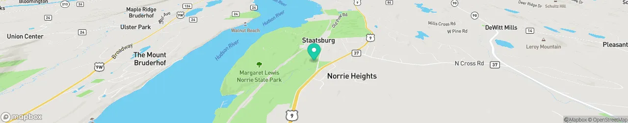 borne de recharge sur la carte